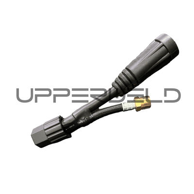 Apoyo personalizado para el conector de alimentación 10-25 enchufe a M16 * 1.5 adaptador de tuerca giratoria femenina