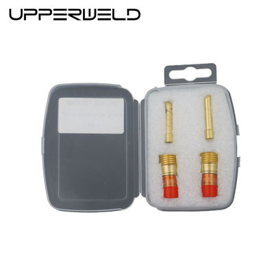 Lente de gas de soldadura superior de oro 4GL116 y kit de collar de cuña 4C116GS para antorcha de soldadura WP17 18 26