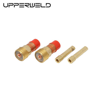 Lente de gas de soldadura superior de oro 4GL116 y kit de collar de cuña 4C116GS para antorcha de soldadura WP17 18 26