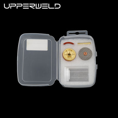 WP17 18 26 Tig Accesorios de antorchas de soldadura Kit de boquilla de vidrio de lado recto para Tig