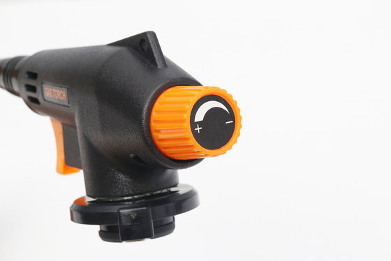 Antorcha de gas portátil de propano con llama giratoria ajustable para encendedores de cocina y carne asada