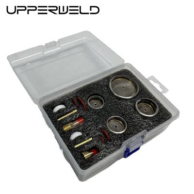WP17/18/26 TIG Copas de vidrio de antorcha superior 53NQCN Consumibles de soldadura TIG para soporte de OBM personalizado