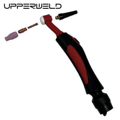 Torcha de soldadura de cabeza y cuerpo flexible adecuada para la industria de corte Color rojo Refrigeración por aire