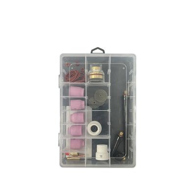 27PCS TIG Accesorios de antorchas de soldadura para WP-9/20 Inclusión de una boquilla cerámica de 2,4 mm de diámetro
