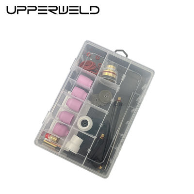 27PCS TIG Accesorios de antorchas de soldadura para WP-9/20 Inclusión de una boquilla cerámica de 2,4 mm de diámetro