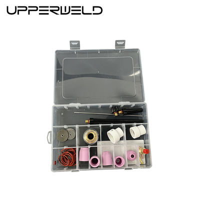 27PCS TIG Accesorios de antorchas de soldadura para WP-9/20 Inclusión de una boquilla cerámica de 2,4 mm de diámetro