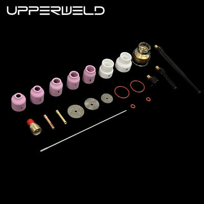 27PCS TIG Accesorios de antorchas de soldadura para WP-9/20 Inclusión de una boquilla cerámica de 2,4 mm de diámetro