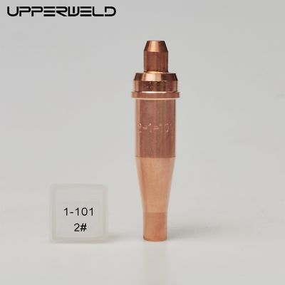 Estilo americano 1-101 2 Boquilla de corte de gas para propano acetileno oxígeno punta de pistola de soldadura