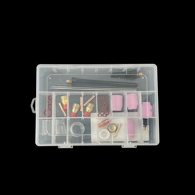 35PCS Accesorios de antorchas de soldadura TIG para las boquillas cerámicas TIG 13N y 53N