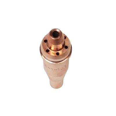 Nozla de corte de acetileno 1-101 para equipos de soldadura de boquillas de gas de latón