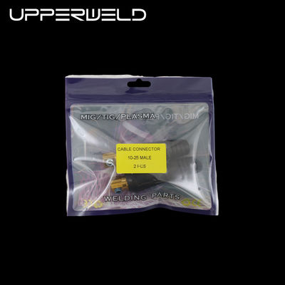 10-25 Hombre 100A-200A Conector de cable de soldadura de cobre de tipo europeo para máquina de soldadura