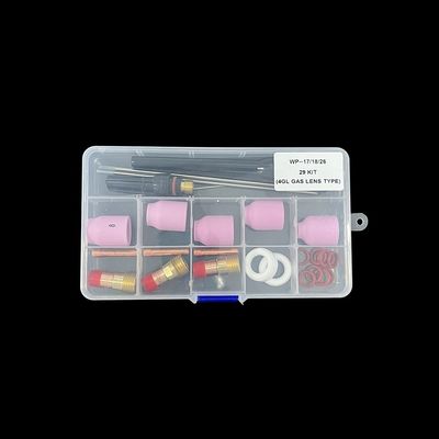 Lograr soldaduras TIG perfectas con UPPERWELD 29PCS accesorios de antorchas de soldadura TIG y lentes de gas