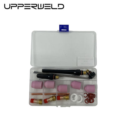 Lograr soldaduras TIG perfectas con UPPERWELD 29PCS accesorios de antorchas de soldadura TIG y lentes de gas