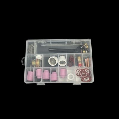 Accesorios para antorchas de soldadura TIG Aluminio y boquilla transparente para piezas de repuesto TIG de 30 PCS