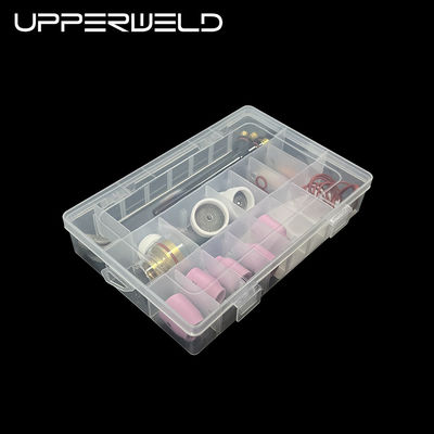 Accesorios para antorchas de soldadura TIG Aluminio y boquilla transparente para piezas de repuesto TIG de 30 PCS