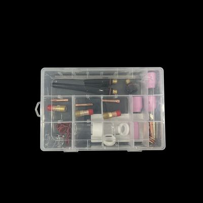 53N Cerámica y boquilla transparente TIG Piezas de repuesto 38PCS TIG Accesorios de antorchas de soldadura