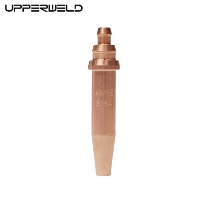 Silver 3/64 Boquilla de corte de gas para la pistola de soldadura con antorcha de estilo estadounidense
