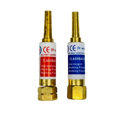 2600L/T 7000L/H de latón de cobre de soldadura superior Flashback arrester para el oxígeno y el acetileno