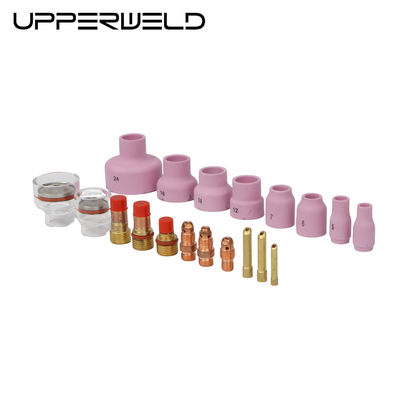 14pc Kit de accesorios de soldadura TIG para la soldadura superior WP9