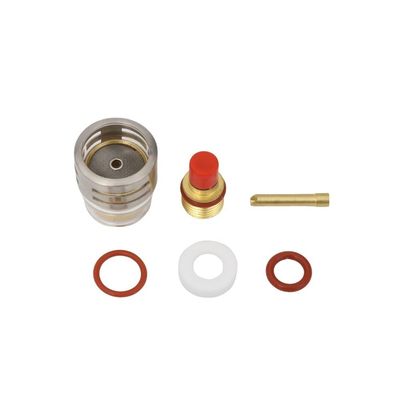 Kit de boquilla transparente de soporte de vidrio cerámico personalizado para soldadura TIG WP 9/20/17/18/26
