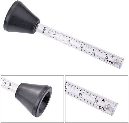 Tester de flujo de gas de CO2 de argón preciso y duradero para TIG MIG Rango de soldadura 0-25L/min