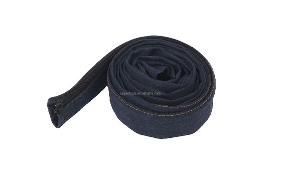 Cubierta de cable de antorcha de soldadura TIG de 4 m con chaqueta de cremallera estilo azul