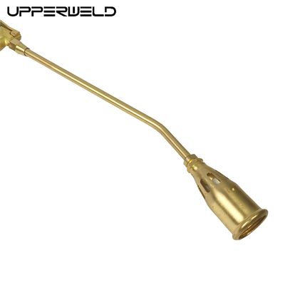 El quemador de malezas de bronce, la antorcha de gas y propano, el mejor lanzallamas para el control de malezas en el jardín.