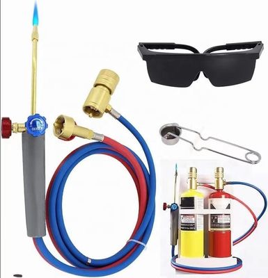 Kit de antorchas de oxígeno MAPP para soldadura y soldadura con temperatura de hasta 3550C Diseño portátil