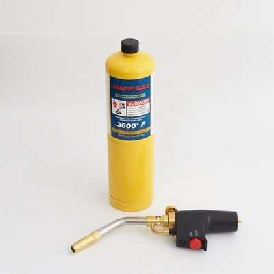 Conveniente antorcha de calefacción butano propano gas antorcha de mano para hierba Buner heladora BBQ